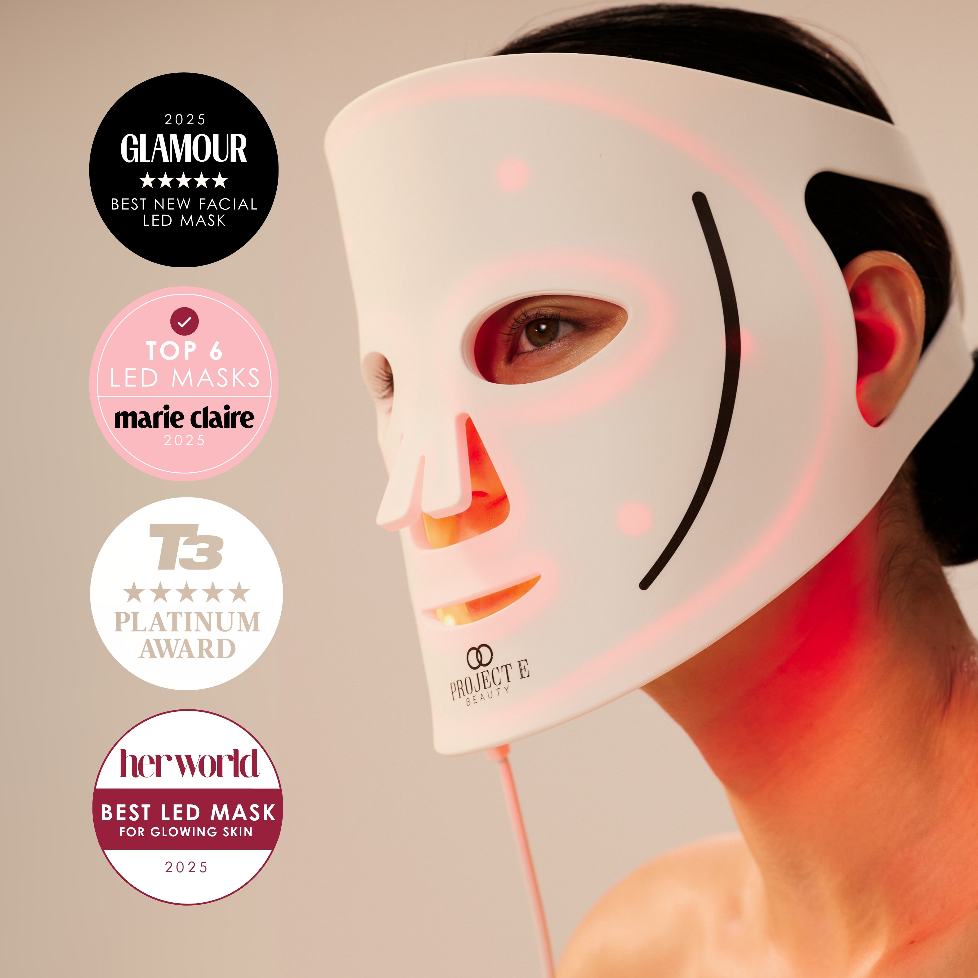 LumaLux Face | Pro LED Red Light Therapy Mask