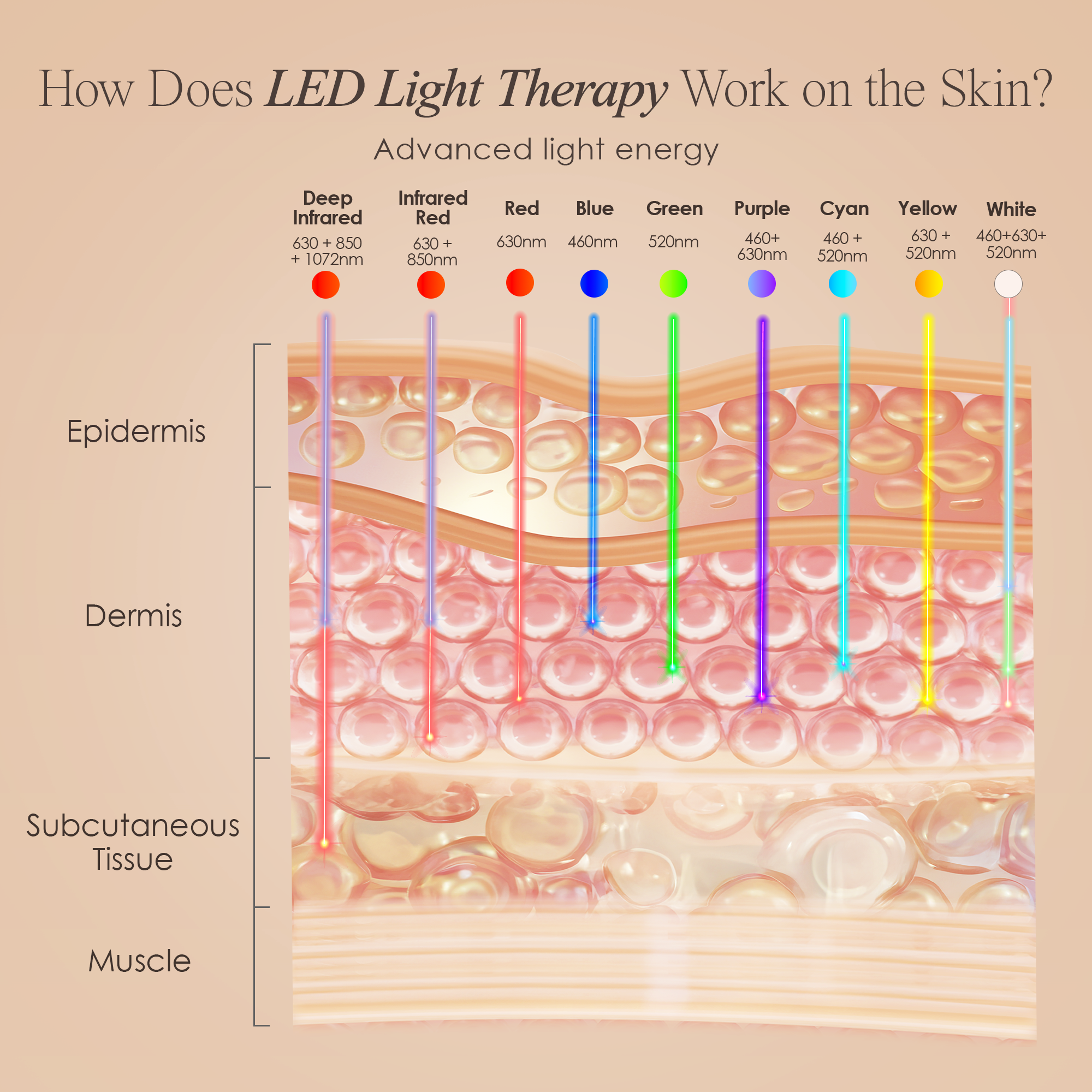 LumaLux Face | Pro LED Red Light Therapy Mask
