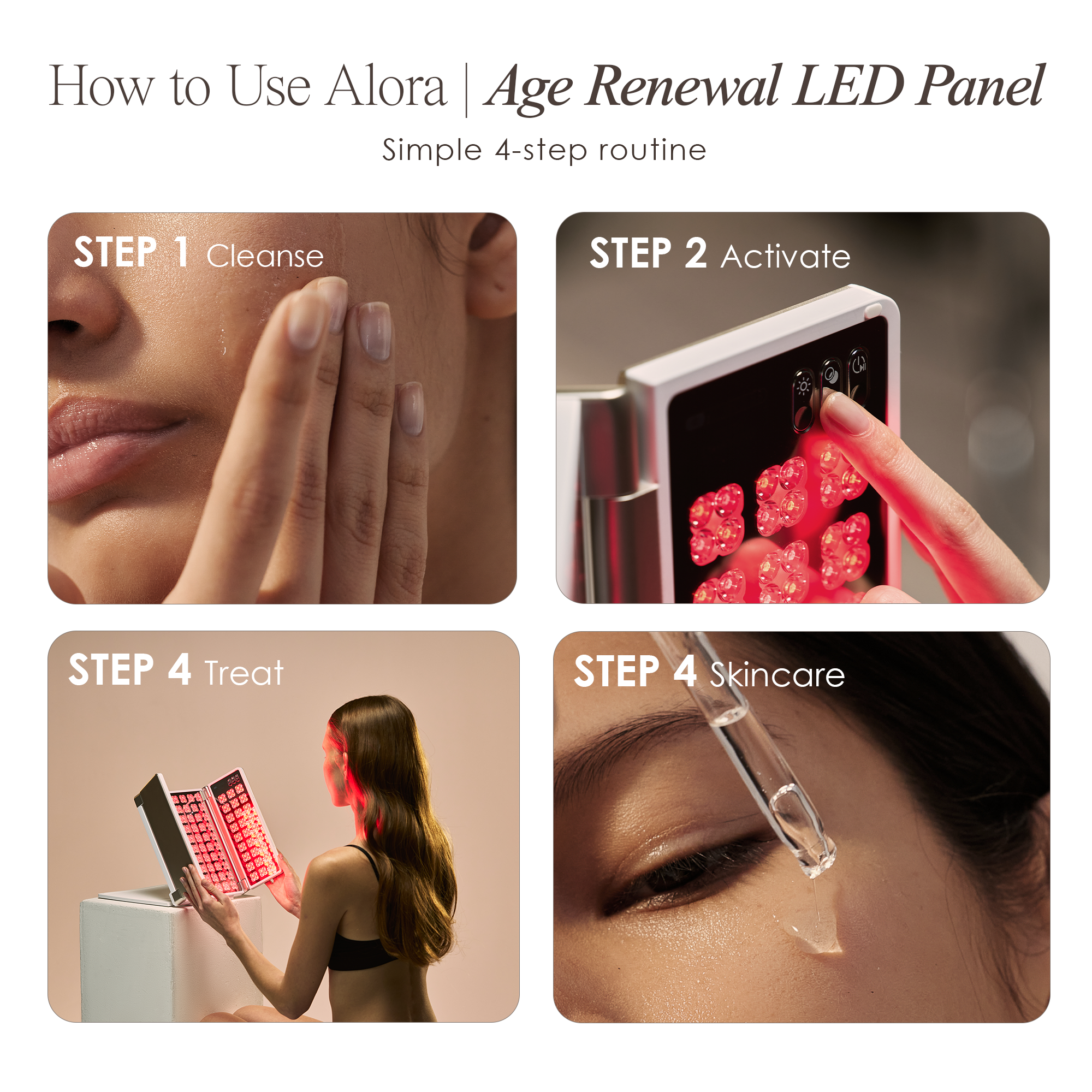 Alora | Age Renewal LED Light Therapy Panel