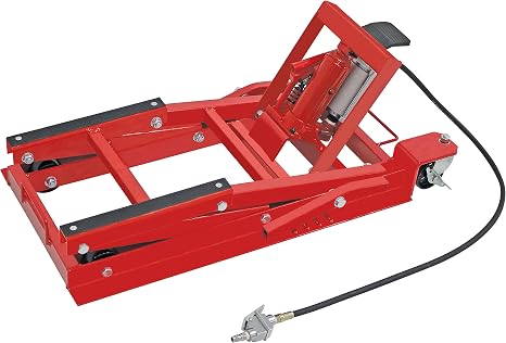 Extreme Max 5001.5041 Pneumatic/Hydraulic Motorcycle/ATV Jack - 1500 lb. Capacity